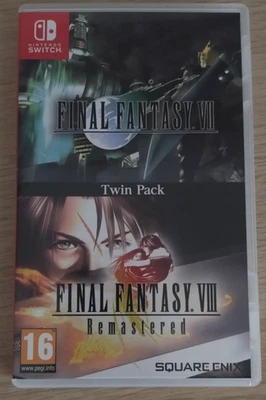 Final Fantasy VII & VIII Remastered Twin Pack (Nintendo Switch, 2020)