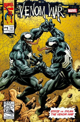 VENOM WAR #1 MARK BAGLEY HOMAGE EXCLUSIVE AMAZING 375 SPIDER-MAN