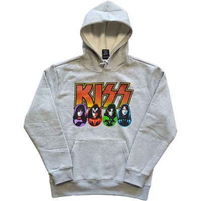 KISS Logo, Faces & Icons lizenziert Kapuzenpullover