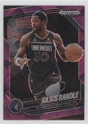 2024-25 Panini Prizm Black Purple Ice Prizm 110/149 Julius Randle #24 0r5k