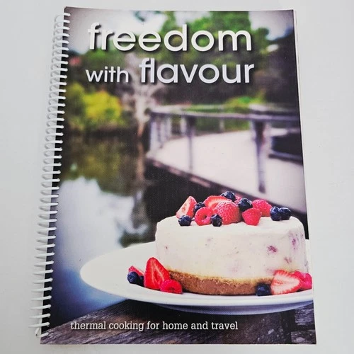 Freedom with Flavour Thermal Cooking Spiral Cookbook 2012 Free Postage