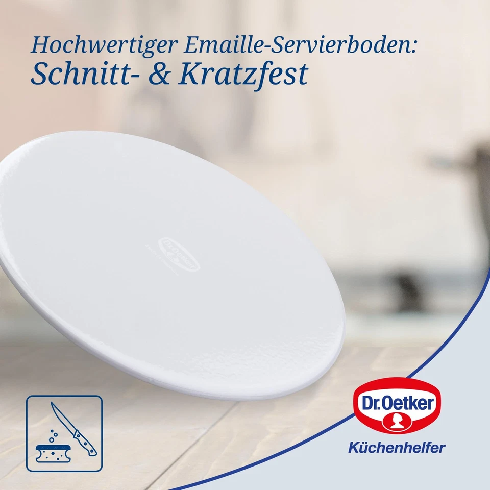 Dr. Oetker Springform mit Emaille Boden Ø 26 cm EXCLUSIVE schnittfest antihaft - Bild 3 von 4