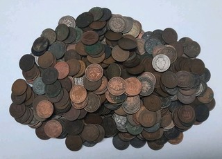 Lot of 500 Cull Indian Cents / OLD Pennies!