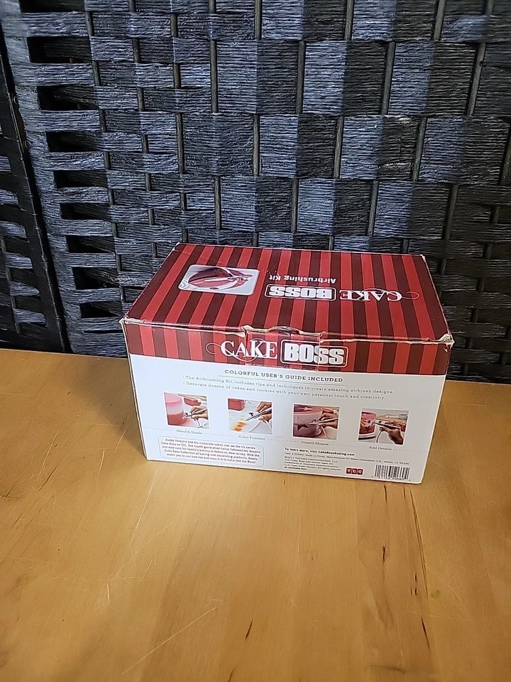 Cake Boss Airbrushing Kit Decorating Tool includes Compressor - Image 3 of 4