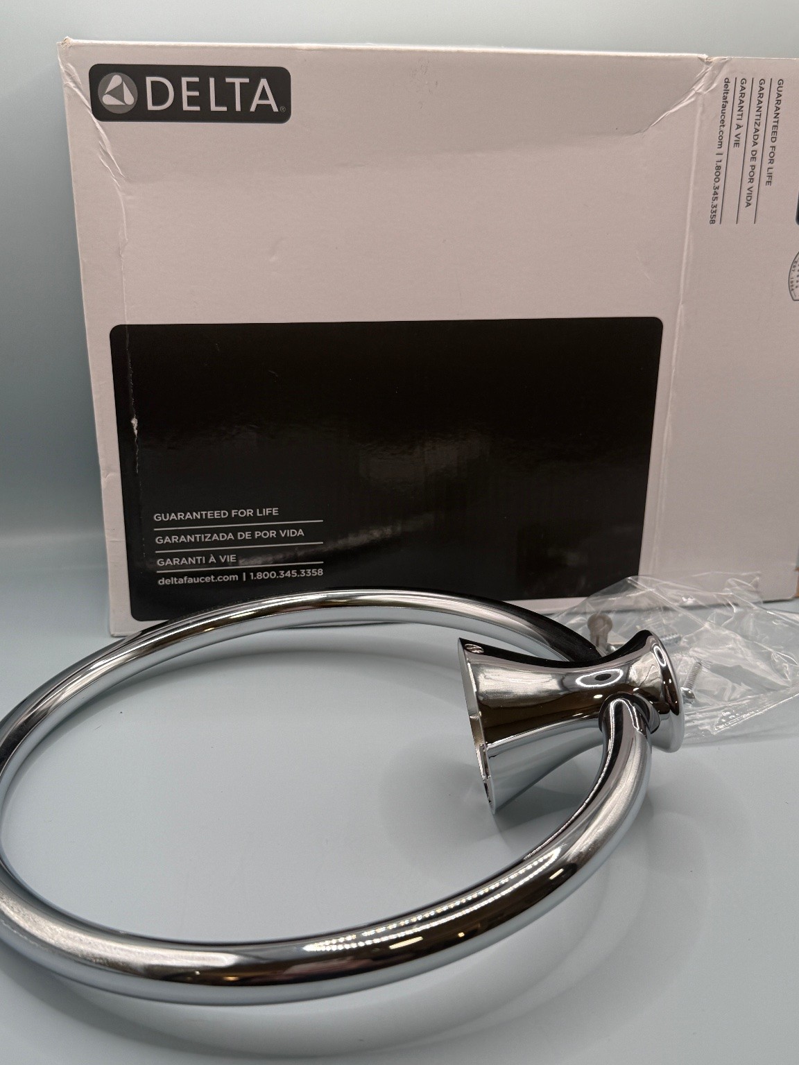 Ring Polished Chrome Bathroom Accessory 73846