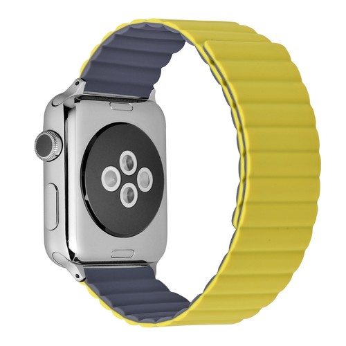 Silikon Magnet Uhrenarmband 20mm 22mm Schnellverschluss Smartwatch Armbänder - Bild 87 von 124