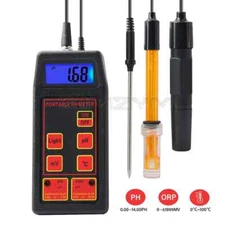 Accuracy 0.01 Handheld PH ORP Temp Meter MV Tester Sensor Aquarium Swimming