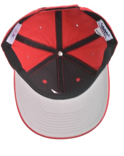Atlanta Braves Red MVP Strap Back Cap – Official MLB Adjustable Baseball Hat - Picture 8 of 8
