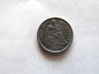 1886 Seated Liberty Dime EF+  Nice coin
