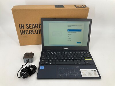 Asus VivoBook L210MA N4020 4GB 128GB BT5 WiFi6 11.6W W11H L210MA-DS04   ️  ️