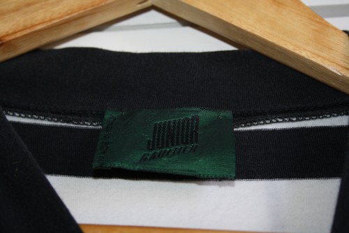 Camiseta Jean Paul Gaultier Junior Gaultier Náutica a Rayas Logo Flocado, L - Imagen 9 de 10