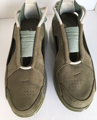 Nike 720 スポーツサンダル オリーブグリーン Nike Air Max FF 720 Olive and Bone Green Women's sling Back