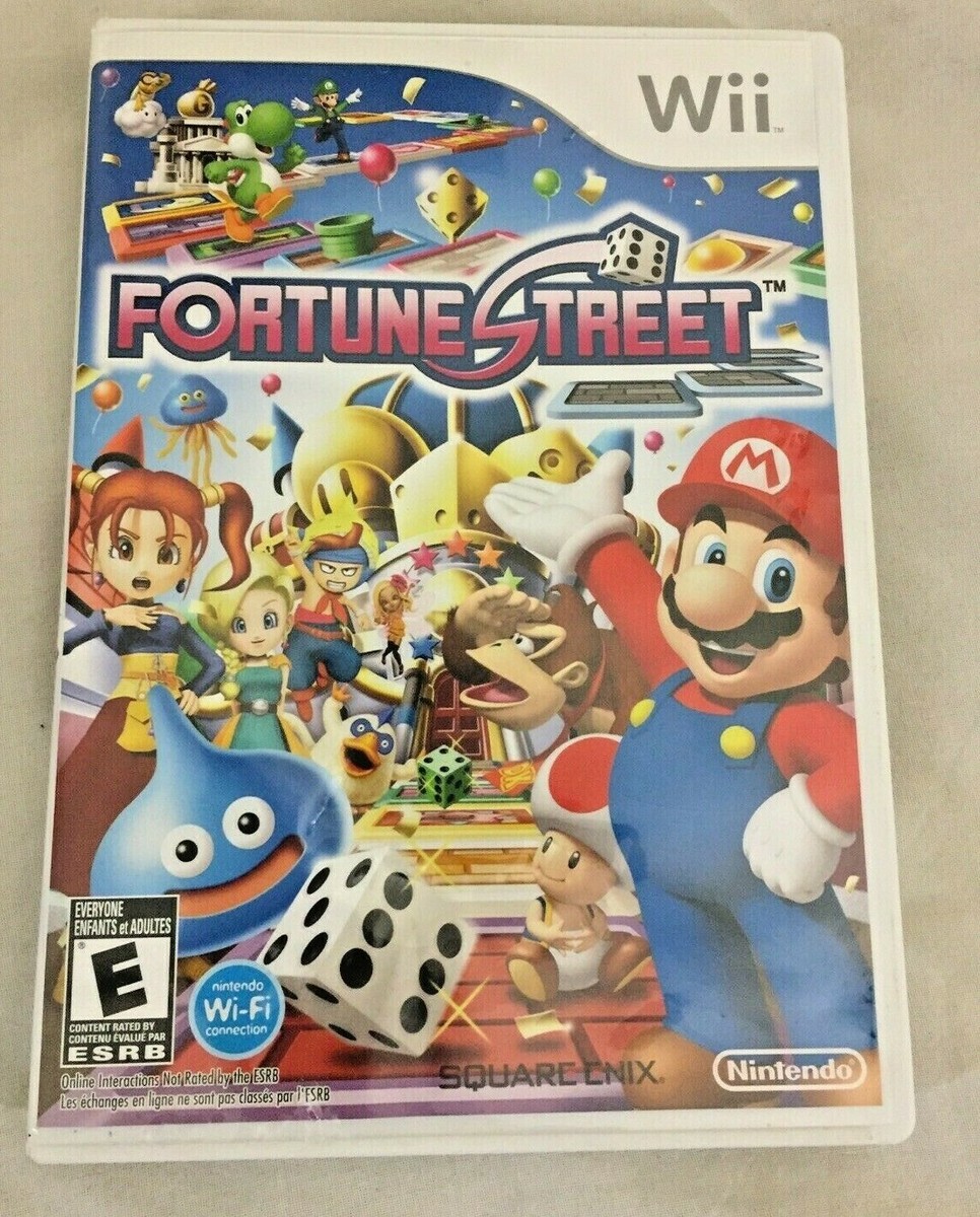 Nintendo　wii　カセット FORTUNE STREET Nintendo Wii Video Game COMPLETE w Manual