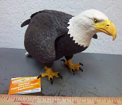Safari Ltd 251029, large Bald Eagle figurine, 7 in long, beautiful  collectible | eBay