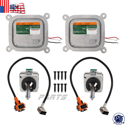 2x For 10-19 Ford Mustang Xenon Ballast HID Control Unit Light Computer Module