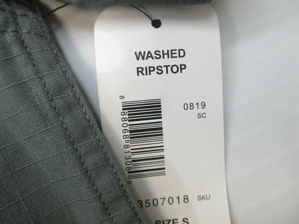 Camisa GREAT NORTHWEST Para Hombre Talla S Algodón Ropa de Día Gris Nueva Foto 4 de 4