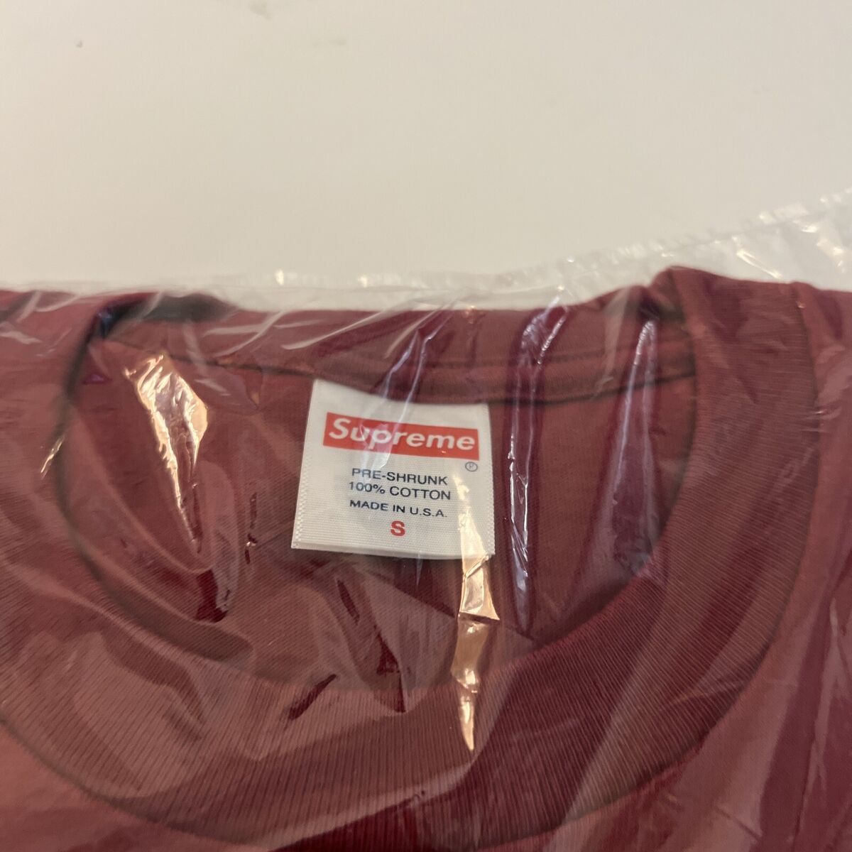 SUPREME AMERICAN PSYCHO TEE CARDINAL SIZE SMALL FW23 WEEK 7 SUPREME AMERICAN PSYCHO TEE CARDINAL SIZE SMALL FW23 WEEK 7