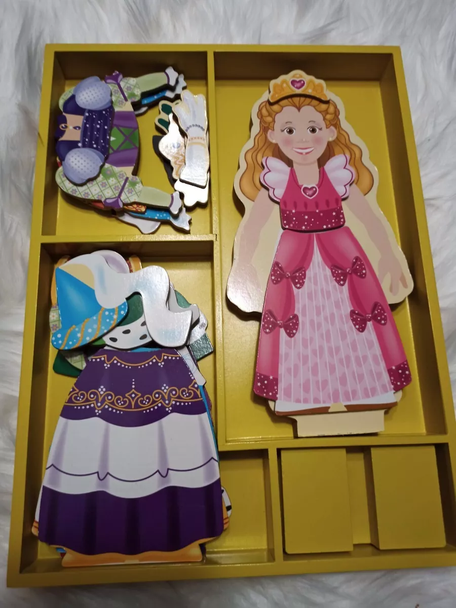 Melissa & Doug Magnetic Dress-Up Dolls $12