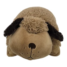 My Pillow Pets Snuggly Puppy Brown 18" Plush Dog Super Soft Stuffed Animal