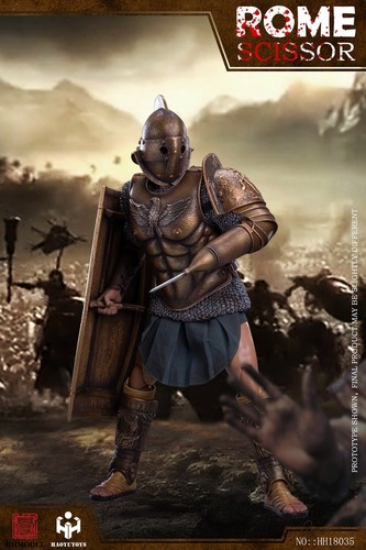 Escala 1/6 HaoYuToys HHmodelo Romana Tijera Caza Luchador Edición Dorada HH18035 - Imagen 8 de 10