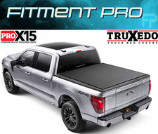 TruXedo 149770 Pro X15 Soft Roll Up Tonneau Cover For 2015-25 Ford F150 5'7" Bed