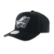 MENS MITCHELL & NESS MLB PANDA PRO SNAPBACK COOP ANGELS - BLACK