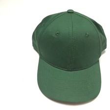 Outdoor Cap Sports Youths Baseball Hat Adjustable Head Wear Solid Green OS New