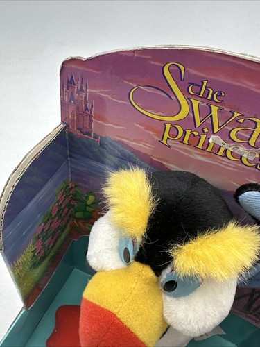 New Puffin Plush From The Swan Princess Odette Tyco 1994 Rare New In Box NOS - Picture 22 of 24