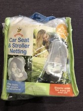 Goldbug Car Seat Stroller Netting See-Through Mesh Outdoor Insect Protection
