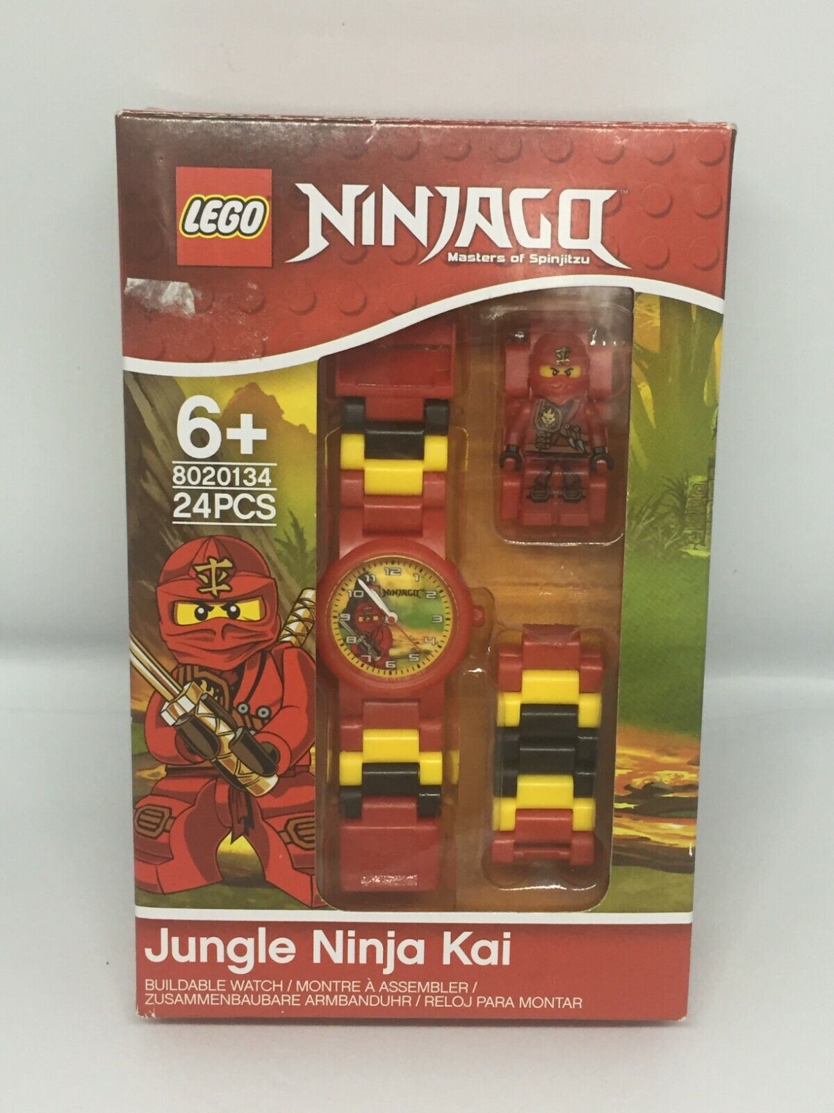 Montre LEGO NINJAGO Jungle Ninja Kai NEUF