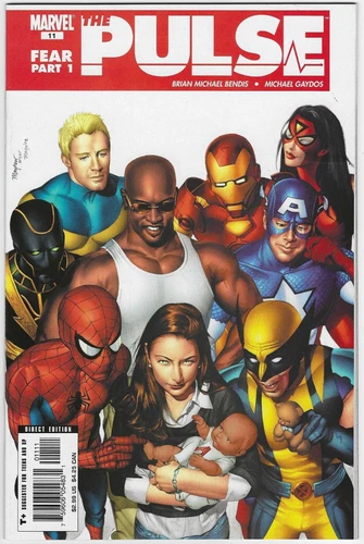 THE PULSE 11 NM 2005 WOLVERINE AMAZING SPIDERMAN MIKE MAYHEW 2004 SERIES LB2