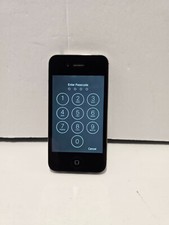 Apple iPhone 4s Black Locked Passcode 