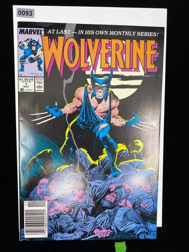 WOLVERINE #1 | Marvel 1988 | 1st Patch | Buscema Cover | NEWSSTAND KEY 🔑 🔥