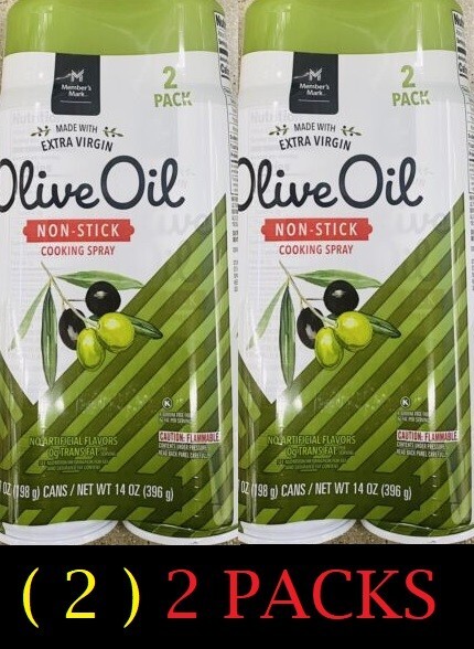 Member's Mark Extra Virgin olive Oil Cans Cooking Oil Spray 14oz