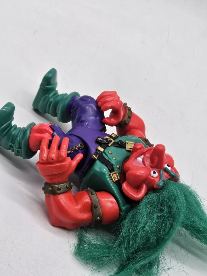 Figura de acción de colección Applause Troll Warriors Vegar the Champion 1992 Foto 3 de 3