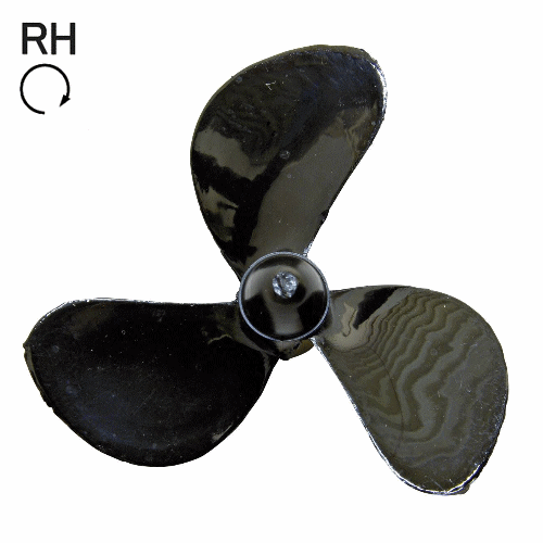Model Boat 3 Blade Plastic Propeller M4 Right Hand, Left Hand 30mm-60mm Graupner - Picture 2 of 3