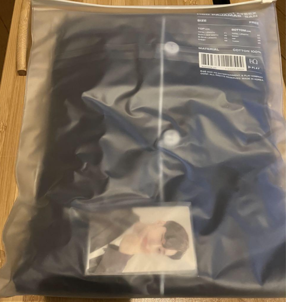 ATEEZ San Pajamas & W/Photocard STAYHOME HAPPY BIRTHDAY HBD