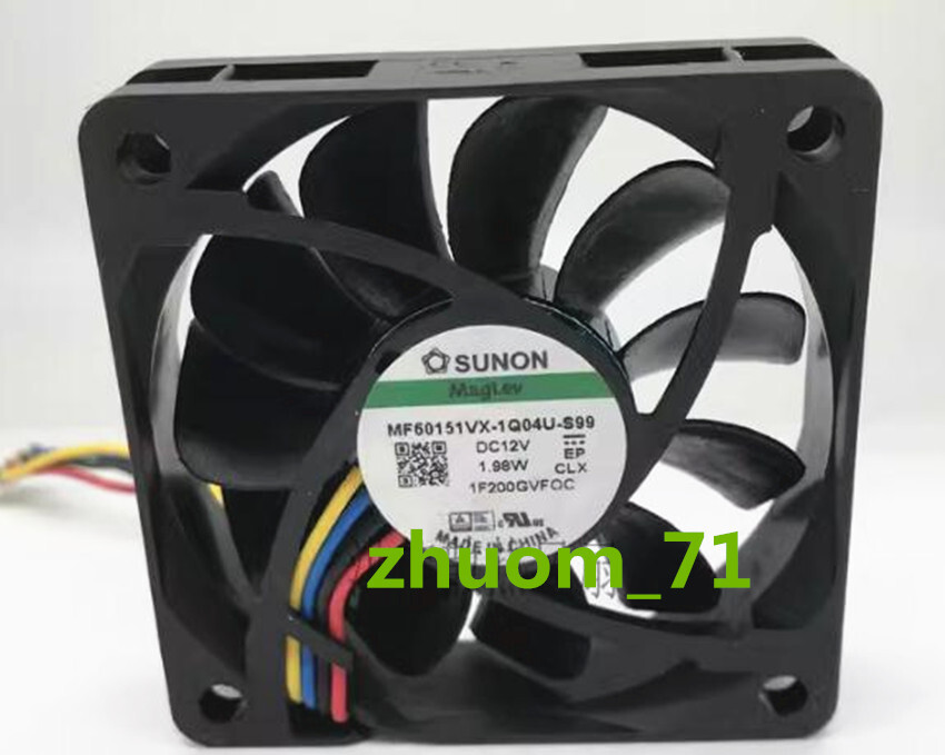1PC SUNON 6015 MF60151VX-1Q04U-S99 12V 1.98W 6CM cooling fan | eBay