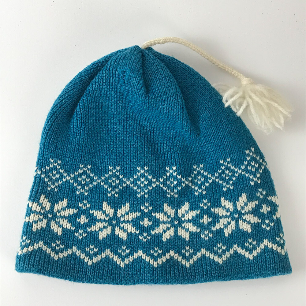 Vintage DUKE knit ski Winter Hat Steamboat Springs Made USA  display picture 2