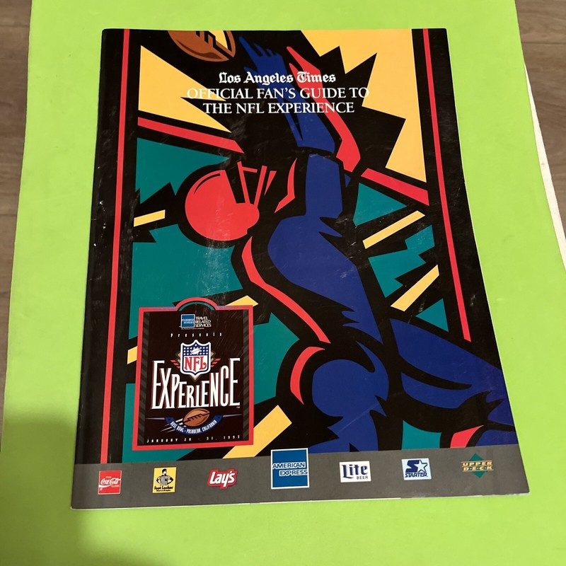 NFL EXPERIENCE 1983 LA Times Guide  TO NFL EXPERIENCE