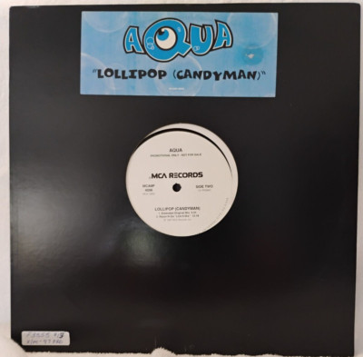 Aqua - LOLLIPOP (Candyman)- 12'' - 1997 - promo - Near Mint Vinyl