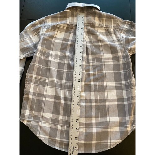 Ralph Lauren Boys 5 Plaid Cotton Oxford Button Down Shirt Preppy Church Holiday - Picture 8 of 10