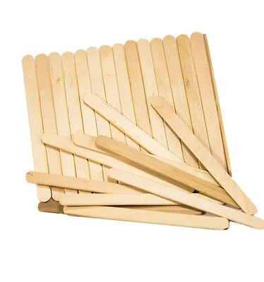 PERFECT STIX 4 1/2" Straight Edge Popsicle Sticks Box of 500ct