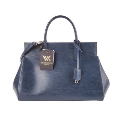 LOUIS VUITTON M94616 Marly MM Indigo Tote Handbag Epi Leather OP:  1800