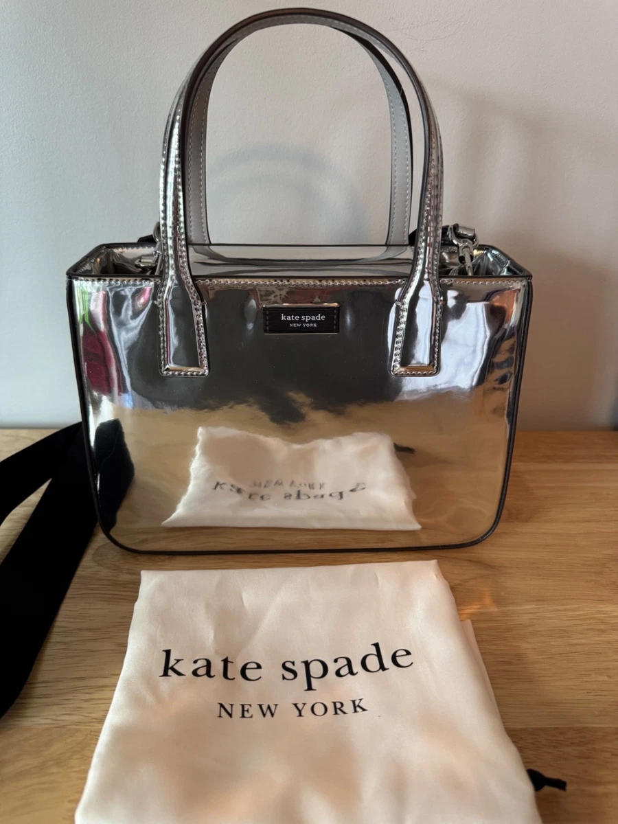 kate spade new york Silver Metal Bags & Handbags for Women for