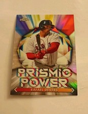 2021 Topps Chrome Prismic Power Refractor SP Rafael Devers Boston Red Sox 