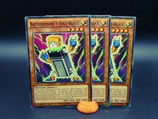 Yugioh Playset 3x Batteriemann 9-Volt-Block DUEA DE038/ Common/ Near Mint/ De.