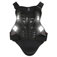 Chest Protector Motorcycle, Dirt Bike Gear Body Armor Vest Spine Back Protect...