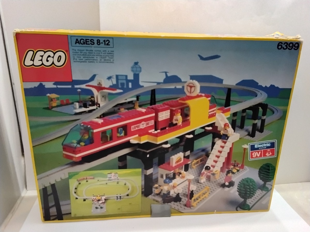 LEGO Classic Town Airport Shuttle Set (6399) Rare w/Box | eBay