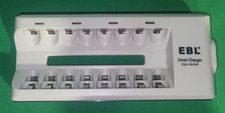 EBL-808 Smart 8 Bay NiMH & NiCD Charger for Rechargeable Batteries AA AAA